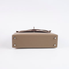 Hermes Mini Kelly Etoupe - G Stamp 2026