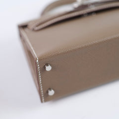 Hermes Mini Kelly Etoupe - G Stamp 2026