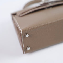 Hermes Mini Kelly Etoupe - G Stamp 2026