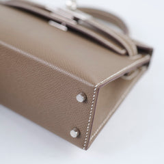 Hermes Mini Kelly Etoupe - G Stamp 2026