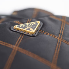 Prada Tessuto Nylon Bucket Bag Black