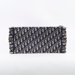 Christian Dior Book Tote Medium Blue Oblique