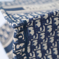 Christian Dior Book Tote Medium Blue Oblique