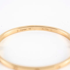 Cartier Small Model Love Bracelet Size 16