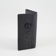 Louis Vuitton x Supreme Brazza Wallet Epi Black