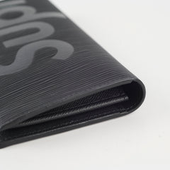 Louis Vuitton x Supreme Brazza Wallet Epi Black