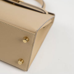 Hermes Kelly 25 Trench Epsom - A Stamp
