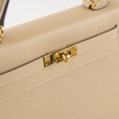 Hermes Kelly 25 Trench Epsom - A Stamp