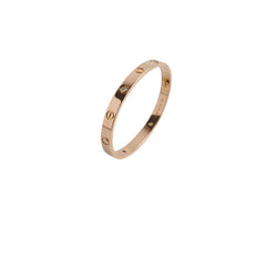 Cartier Classic Love with 4 Diamonds Rose Gold Size 17 Bracelet