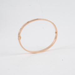 Cartier Love Medium Model Size 18 Pink Gold Bracelet