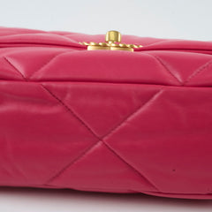 Chanel 19 Small Flap Lambskin Pink