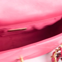 Chanel 19 Small Flap Lambskin Pink