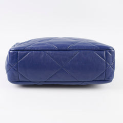Chanel 19 Small Flap Lambskin Blue Navy