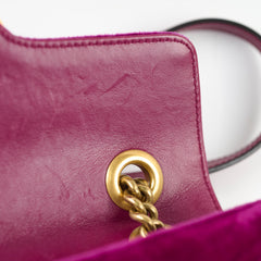 Gucci Marmont Small Velvet Purple