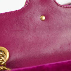 Gucci Marmont Small Velvet Purple