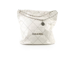 Chanel 22 Large White
