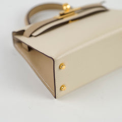 Hermes Mini Kelly Special Order Epsom - U Stamp