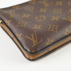 Louis Vuitton Double Zip Reverse Monogram Crossbody