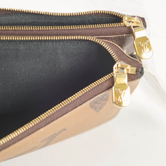 Louis Vuitton Double Zip Reverse Monogram Crossbody
