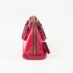 Louis Vuitton Alma BB Patent Red