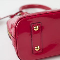 Louis Vuitton Alma BB Patent Red