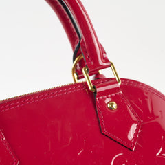 Louis Vuitton Alma BB Patent Red