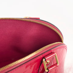 Louis Vuitton Alma BB Patent Red