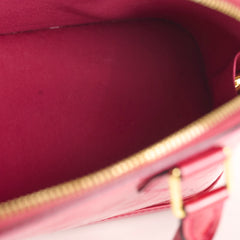 Louis Vuitton Alma BB Patent Red