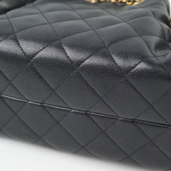 Chanel 25 Mini Black Caviar (Microchipped)