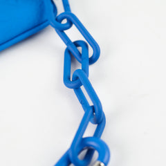 Louis Vuitton Pochette Cles Bleu Taurillion Tone on Tone Hardware