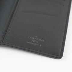 Louis Vuitton Brazza Wallet Monogram Shadow Calf Black