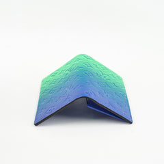 Louis Vuitton Virgil Abloh SS22 Brazza Wallet Taurillion Illusion Gradient Blue/Green