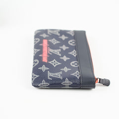 Louis Vuitton Limited Edition Upside Down Apollo PM Pochette Navy Ink Monogram