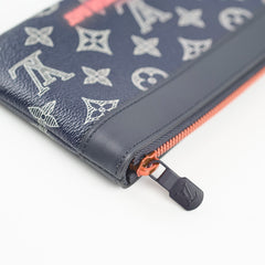 Louis Vuitton Limited Edition Upside Down Apollo PM Pochette Navy Ink Monogram