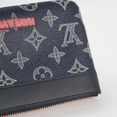 Louis Vuitton Limited Edition Upside Down Apollo PM Pochette Navy Ink Monogram