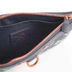 Louis Vuitton Limited Edition Upside Down Apollo PM Pochette Navy Ink Monogram