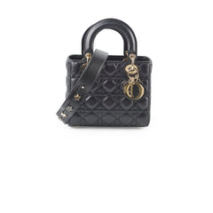 Dior Lady Dior Small Lambskin Black