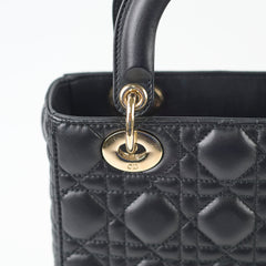 Dior Lady Dior Small Lambskin Black