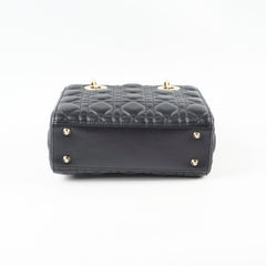 Dior Lady Dior Small Lambskin Black