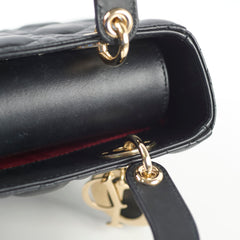 Dior Lady Dior Small Lambskin Black