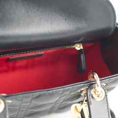 Dior Lady Dior Small Lambskin Black