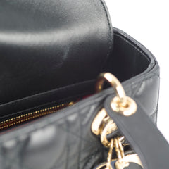 Dior Lady Dior Small Lambskin Black