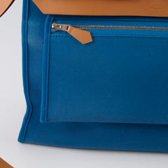 Hermes Herbag 31 Blue/Natural PHW - Stamp X