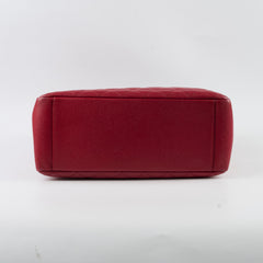Chanel Caviar Grand Shopping Tote GST Red