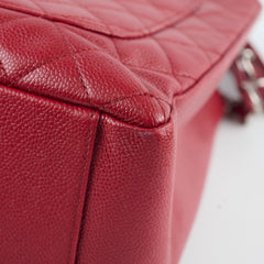 Chanel Caviar Grand Shopping Tote GST Red