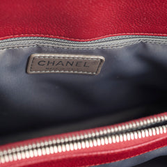 Chanel Caviar Grand Shopping Tote GST Red