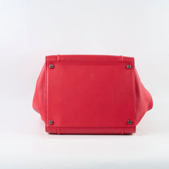 Celine Mini Luggage Red
