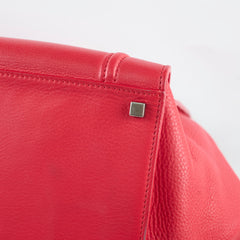 Celine Mini Luggage Red