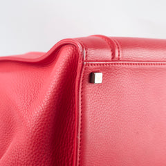 Celine Mini Luggage Red