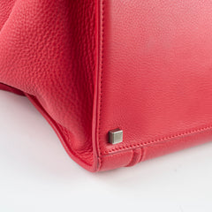 Celine Mini Luggage Red